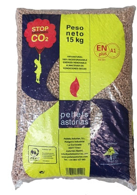 50 Pellets Asturias Palet 72 sacos